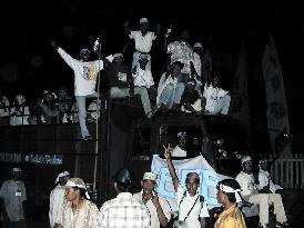 Acehnese stage referendum rally